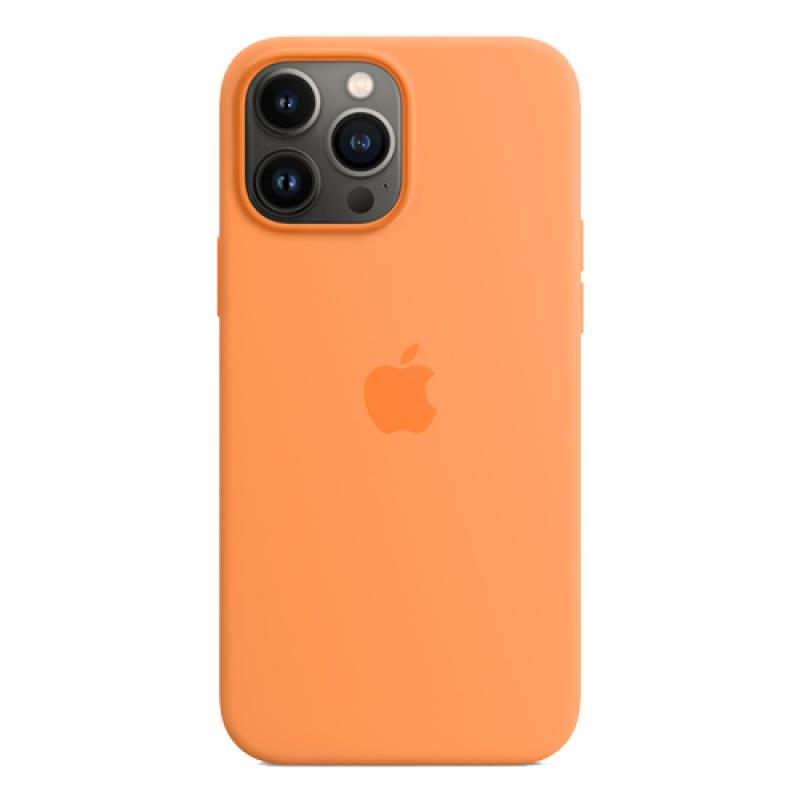 Накладка Apple iPhone 13 Pro Max Silicon Case MagSafe (Весенняя мимоза)