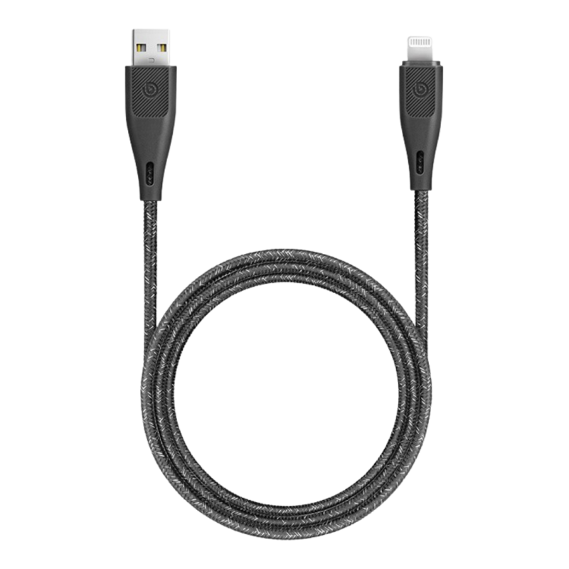 EnergEA Кабель NyloFlex USB-C to Lightning MFI C94 Black 1.5m