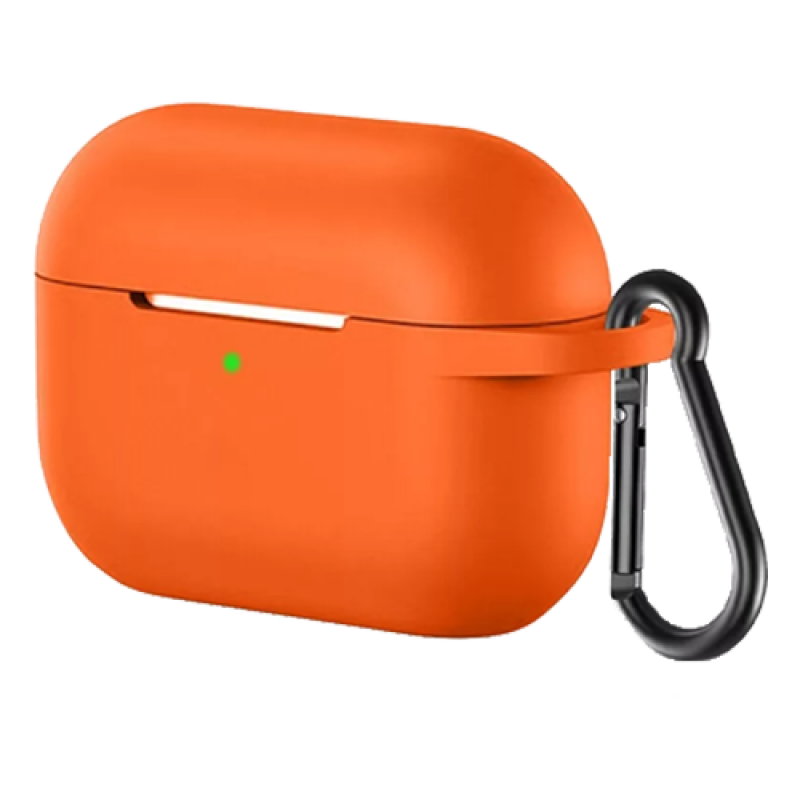 Чехол силиконовый для Airpods Pro (оранжевый)