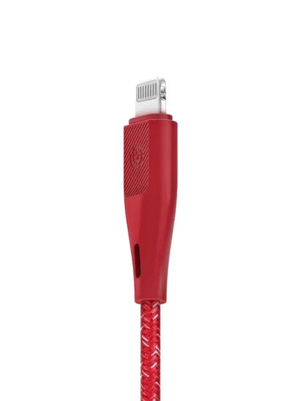 Кабель EnergEA Bazic GoCharge USB-C to Lightning C94 Red 1.2m