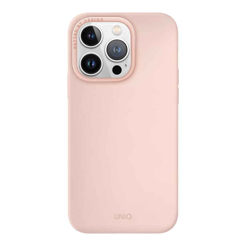 Uniq для iPhone 14 Pro Max чехол LINO Pink (Magsafe)