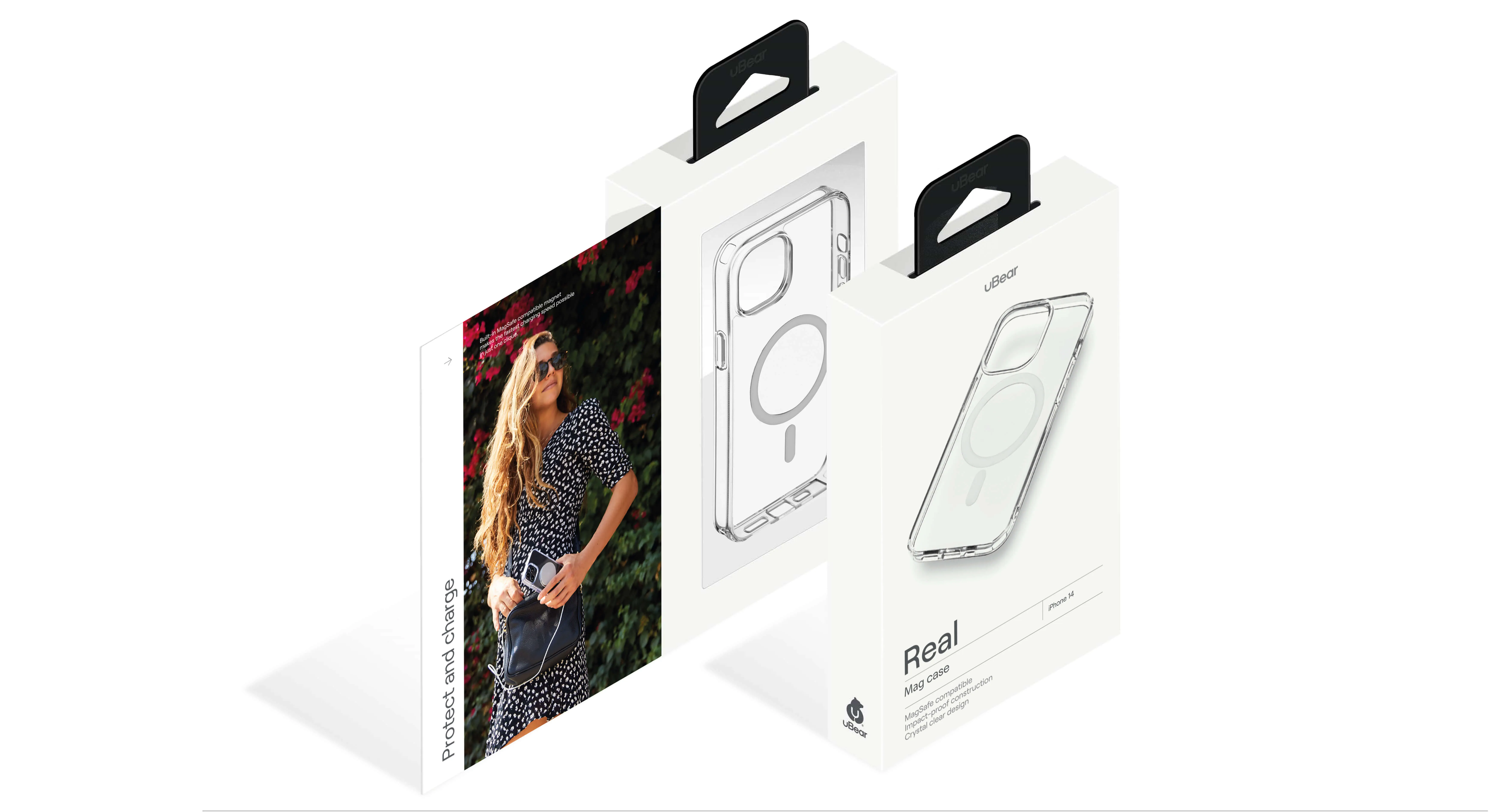 Чехол защитный uBear Real Mag Case для iPhone 13