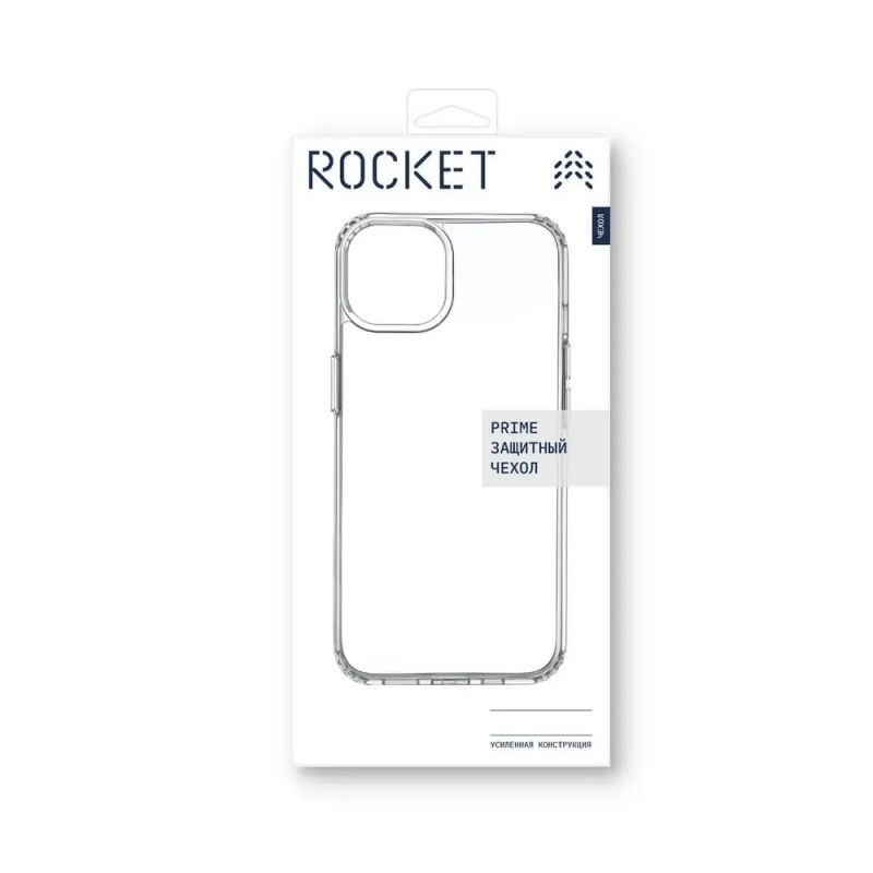 Чехол защитный Rocket prime case для iphone 13 прозрачный