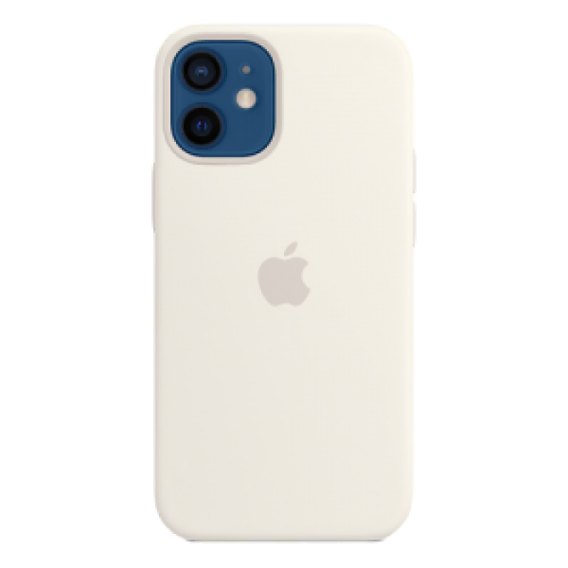 Накладка Apple iPhone 12/12 Pro Silicon Case MagSafe (Белый)