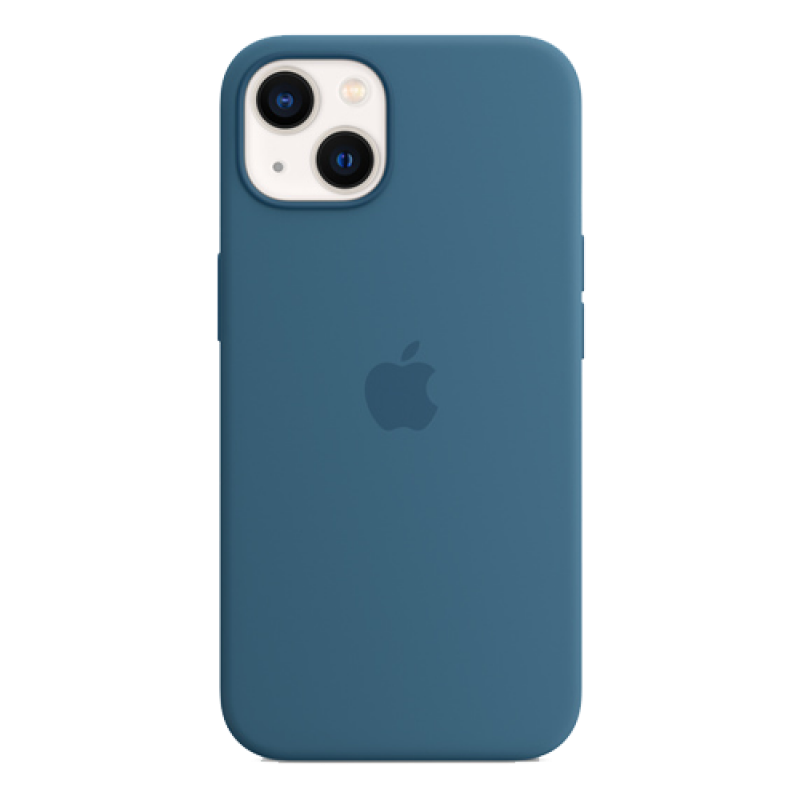 Накладка Apple iPhone 14 Plus Silicon Case MagSafe No Animation (Синий)