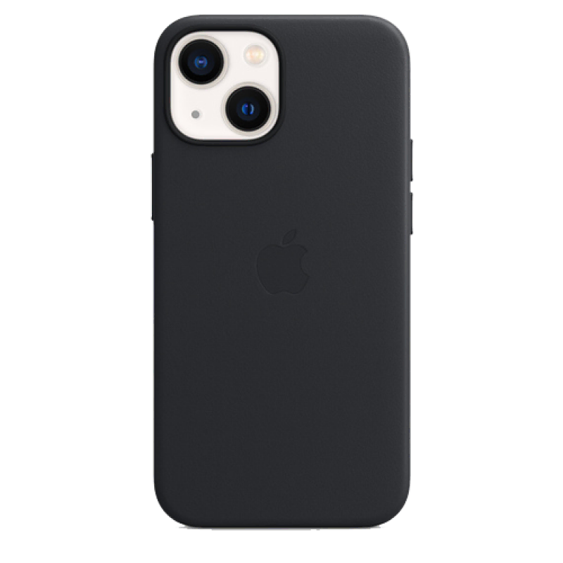 Накладка Apple iPhone 13 Silicon Case MagSafe (Тёмная ночь)