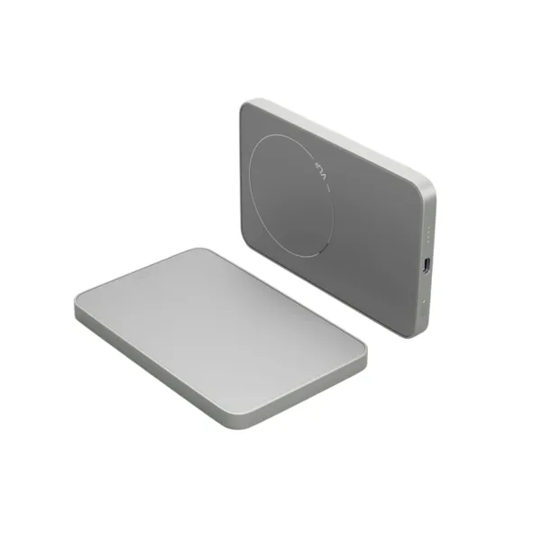 Аккумулятор внешний VLP Diamond Energy MagSafe, Qi2, 5000 mAh, USB-C, Натуральный Титан