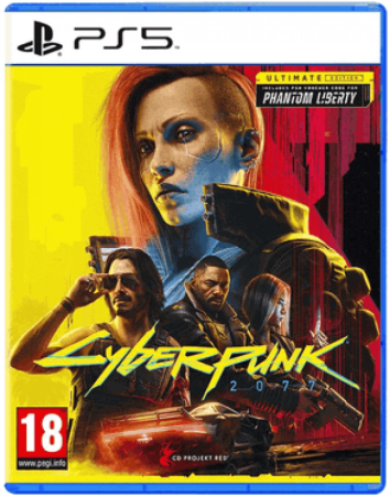 Диск PS5 Cyberpunk 2077 Ultimate Edition